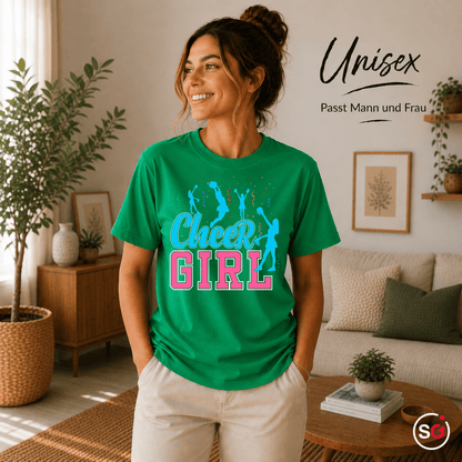 Cheer GIRL T-Shirt – Sportliches Design für Damen & Herren - StyleOne