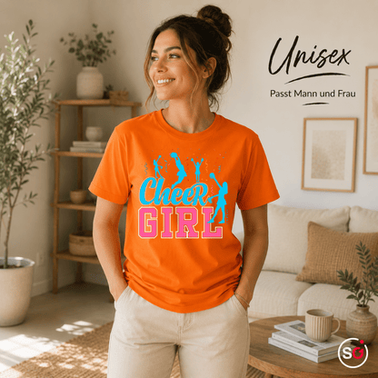 Cheer GIRL T-Shirt – Sportliches Design für Damen & Herren - StyleOne