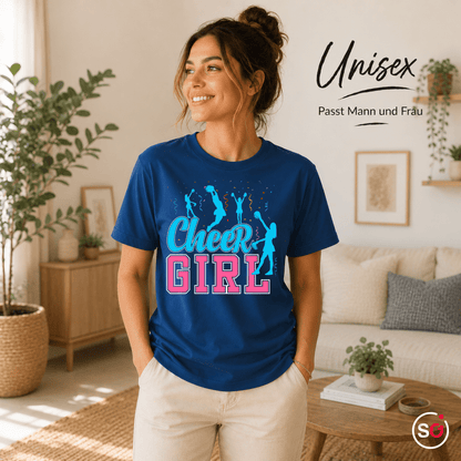 Cheer GIRL T-Shirt – Sportliches Design für Damen & Herren - StyleOne