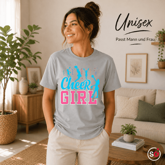 Cheer GIRL T-Shirt – Sportliches Design für Damen & Herren - StyleOne