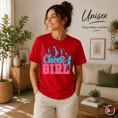 Cheer GIRL T-Shirt – Sportliches Design für Damen & Herren - StyleOne
