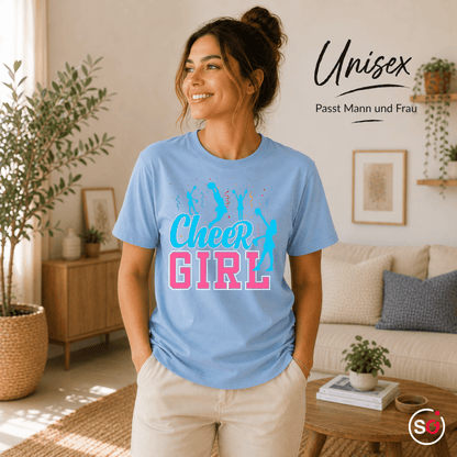 Cheer GIRL T-Shirt – Sportliches Design für Damen & Herren - StyleOne