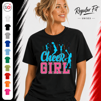 Cheer GIRL T-Shirt – Sportliches Design für Damen & Herren - StyleOne