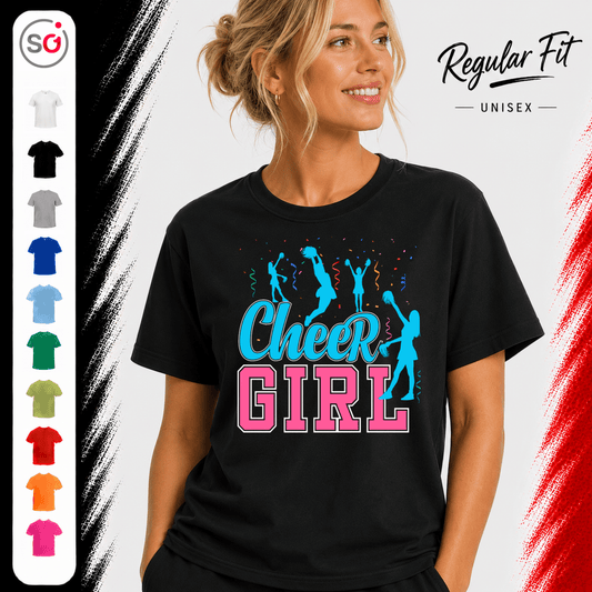 Cheer GIRL T-Shirt – Sportliches Design für Damen & Herren - StyleOne