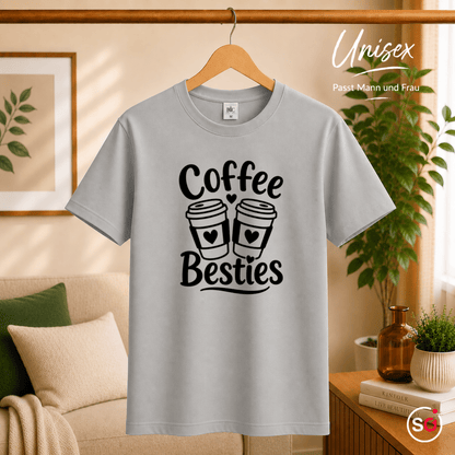 Coffee Besties T-Shirt | Design für Kaffeeliebhaber & beste Freunde - StyleOne