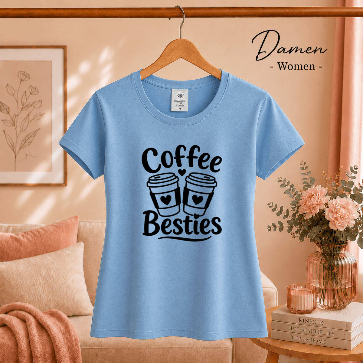 Coffee Besties T-Shirt | Design für Kaffeeliebhaber & beste Freunde - StyleOne