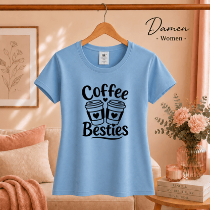 Coffee Besties T-Shirt | Design für Kaffeeliebhaber & beste Freunde - StyleOne