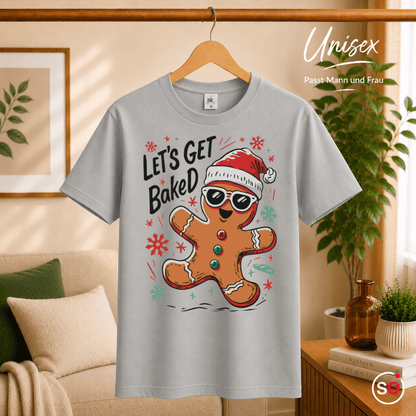 Frecher Lebkuchenmann Let's Get BakeD – Lustiges Weihnachtsdesign - StyleOne