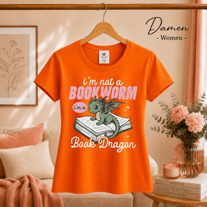 Ich bin kein Bücherwurm, ich bin ein Buchdrache: Charmantes Drachenmotiv für Lesefans - StyleOne