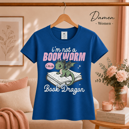 Ich bin kein Bücherwurm, ich bin ein Buchdrache: Charmantes Drachenmotiv für Lesefans - StyleOne