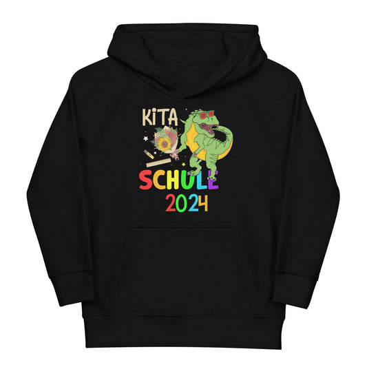 Tschüss Kita! Schule 2024! Einschulung - Hoodie Kapuzenpullover