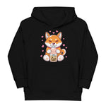 Shiba Inu. Comic Hund Style Hoodie | Kapuzenpullover