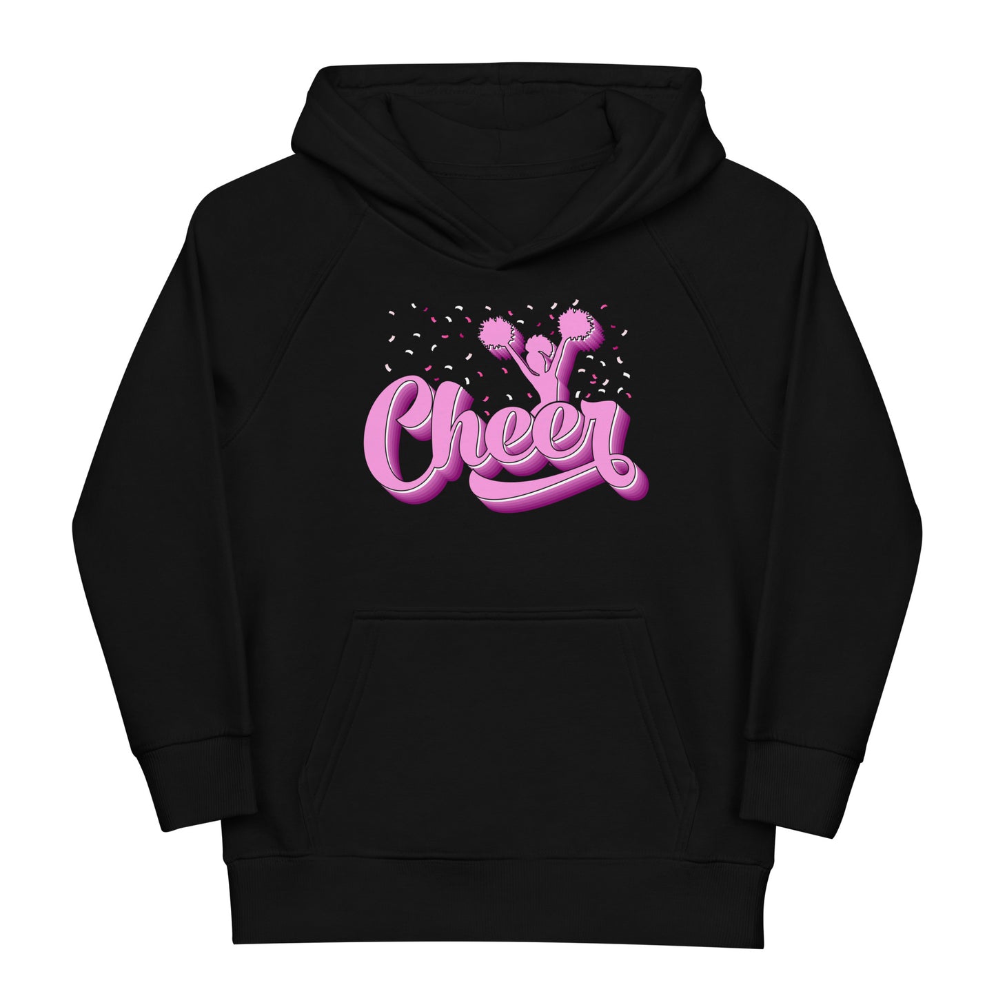 Cheer Pink Style Hoodie - Einzigartiger Cheerleading-Look in Pink