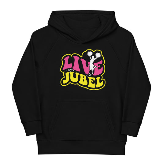 Lebendiger Kinder Hoodie: 'Live Jubel Cheer! - Cheerleading!