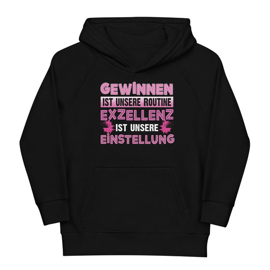 Gewinnen ist Routine Hoodie – Cheerleading mit Stil und Siegesgewissheit