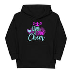 Live! Love! Cheer! Hoodie – Energiegeladener Cheerleading-Stil