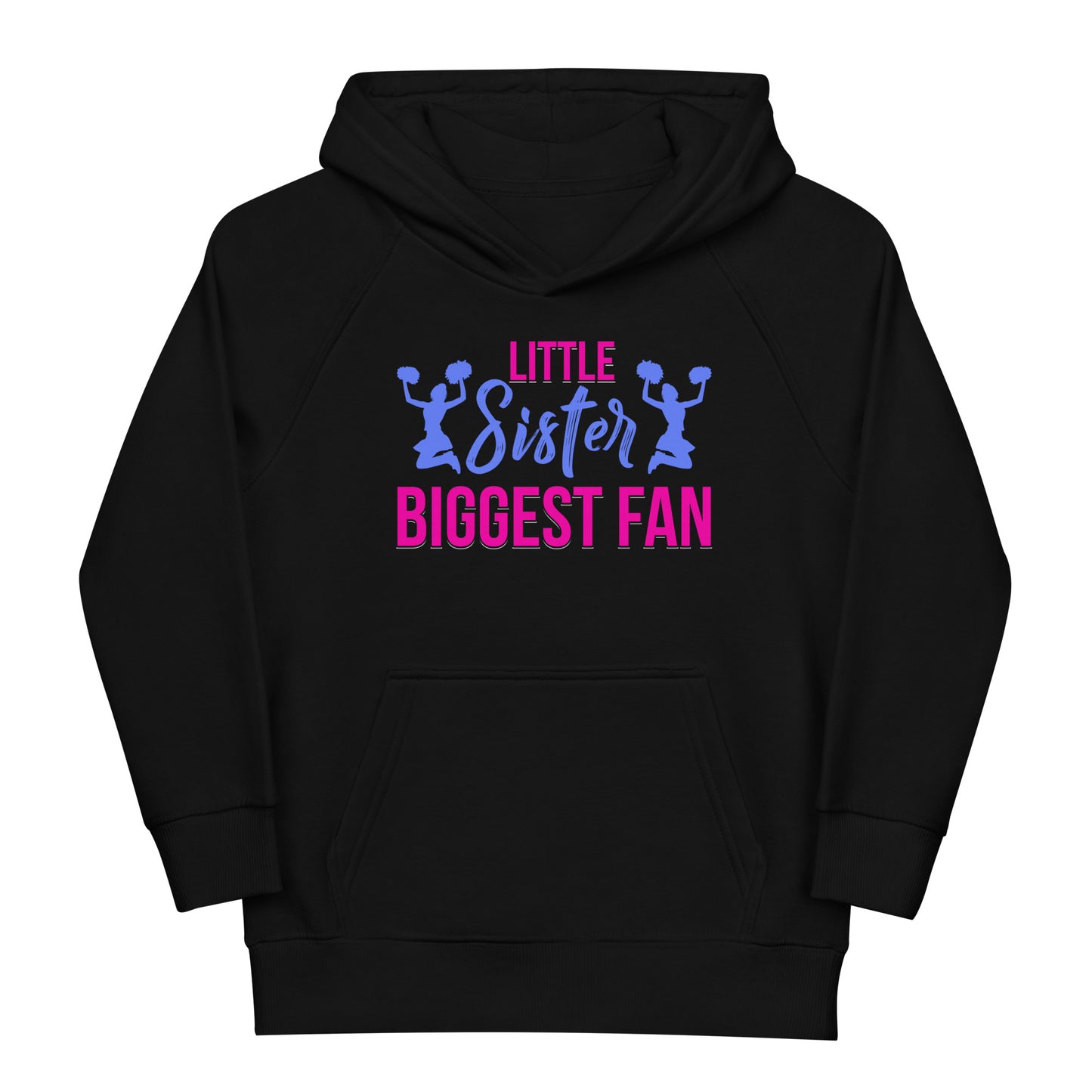 Little Sister, Biggest Fan Hoodie – Spaß im Cheerleading-Stil!