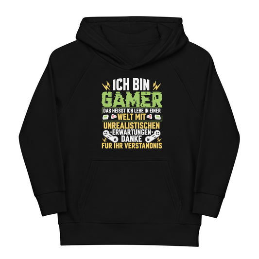 Gamer-Realität: Ich bin Gamer, unrealistische Erwartungen! Hoodie