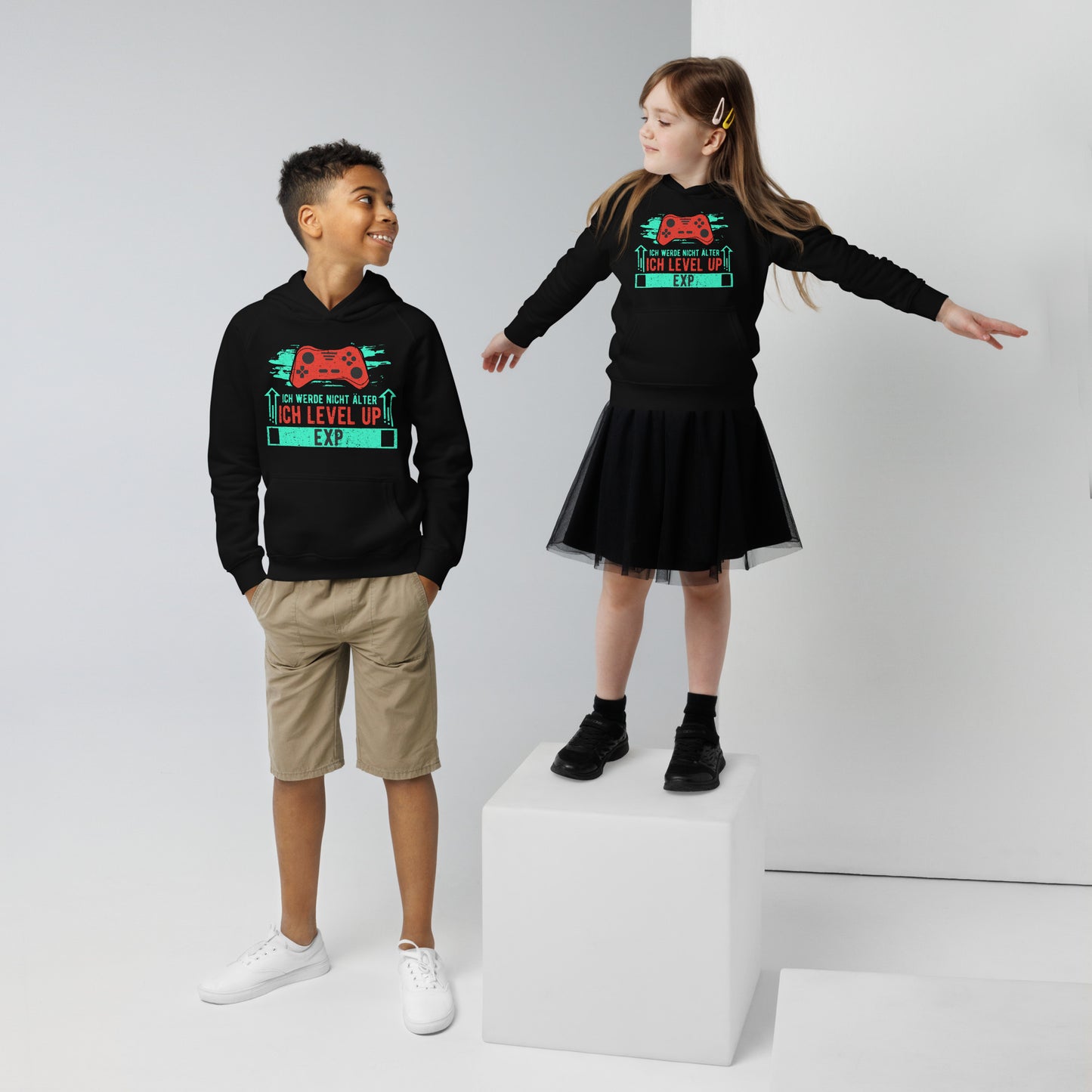 Gamer-Motivation im Style: Ich werde nicht älter, ich LEVEL UP! Hoodie