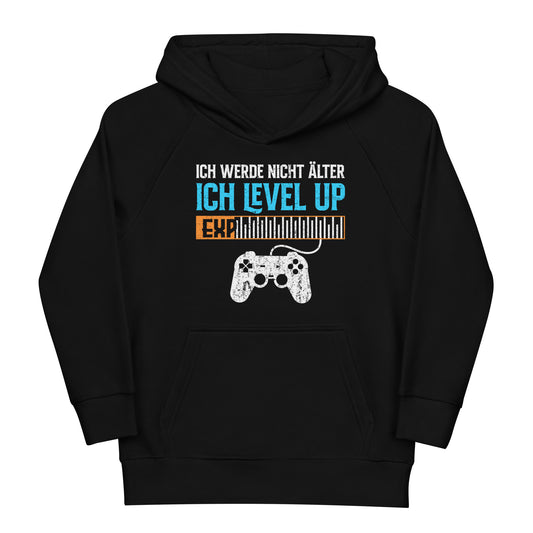 Gamer-Motivation im Style: Ich werde nicht älter, ich LEVEL UP! Hoodie