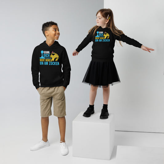 Zocker-Style pur: Kann dich nicht hören, bin am Zocken Hoodie
