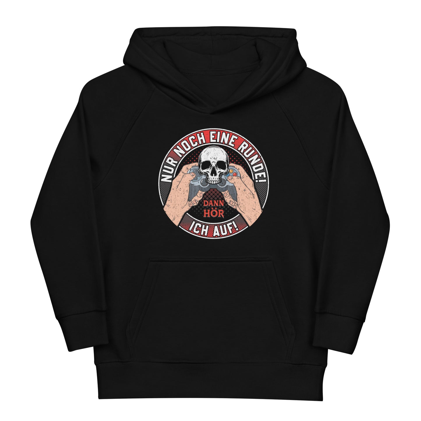 Gamer-Lebensmotto: Nur noch eine Runde, dann ist Schluss! Hoodie