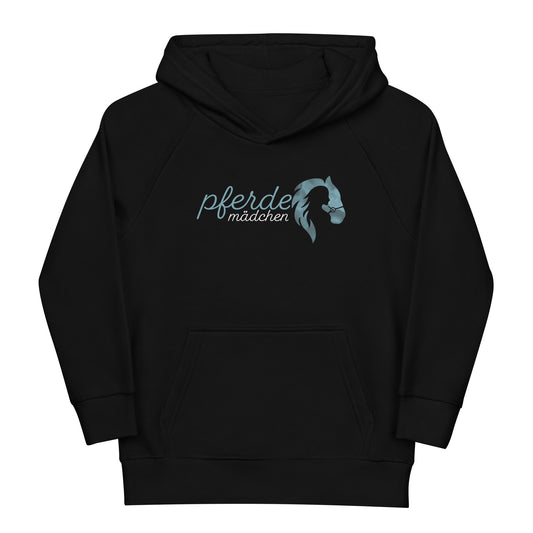 Pferdemädchen im Logo Style für modebewusste Kids Hoodie