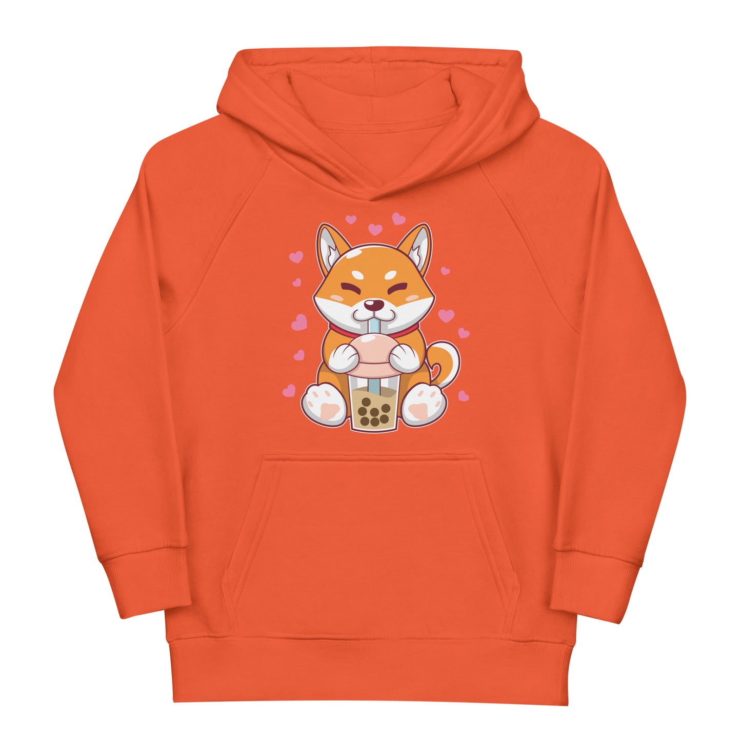 Shiba Inu. Comic Hund Style Hoodie | Kapuzenpullover