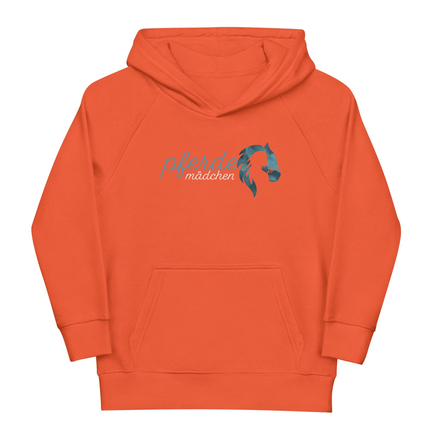 Pferdemädchen im Logo Style für modebewusste Kids Hoodie