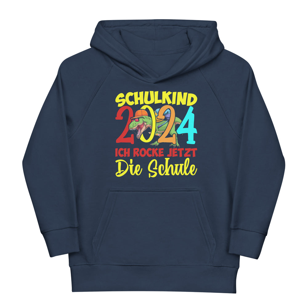 Schulkind 2024 - Ich rocke die Schule! Hoodie | Kapuzenpullover