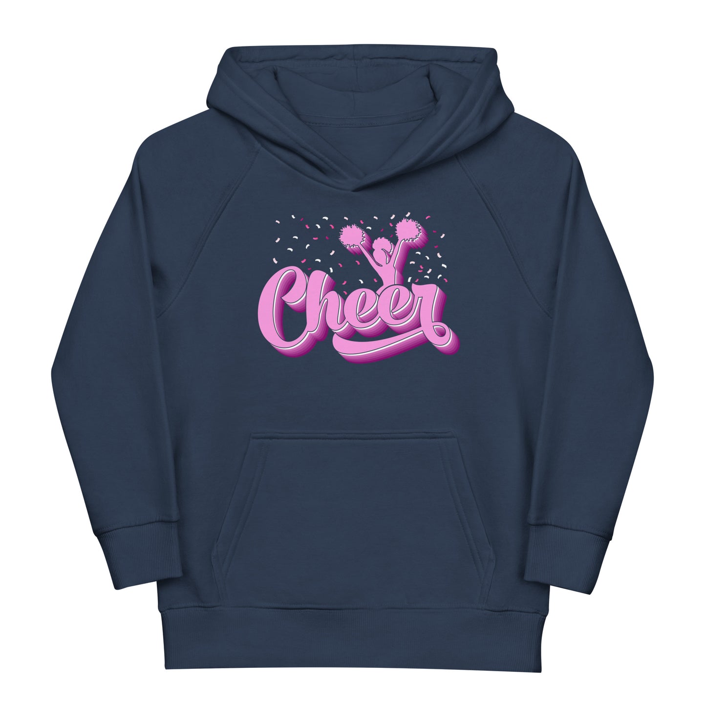 Cheer Pink Style Hoodie - Einzigartiger Cheerleading-Look in Pink