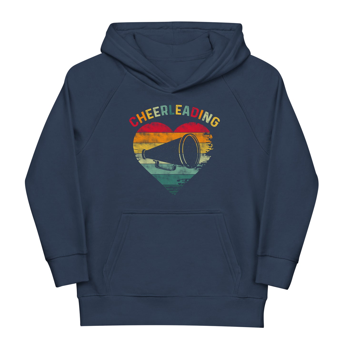 Cheerleading LAUT und STOLZ Hoodie - Akustischer Stil für Cheer Fans