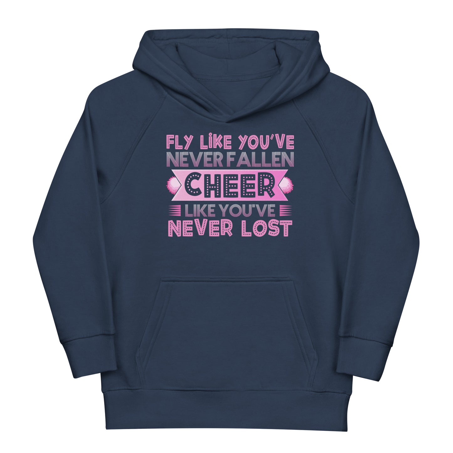Cheerleading Hoodie – Fliege, als hättest du nie fallen können!