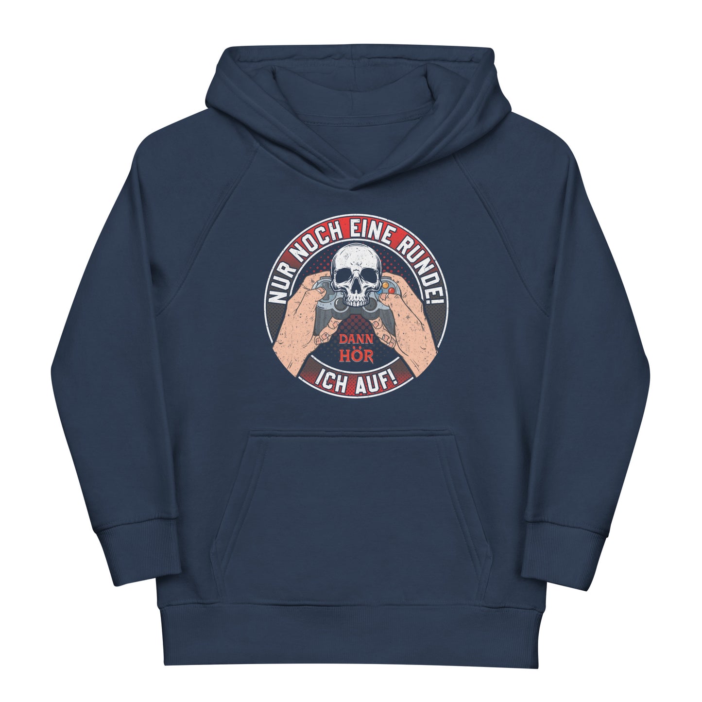 Gamer-Lebensmotto: Nur noch eine Runde, dann ist Schluss! Hoodie