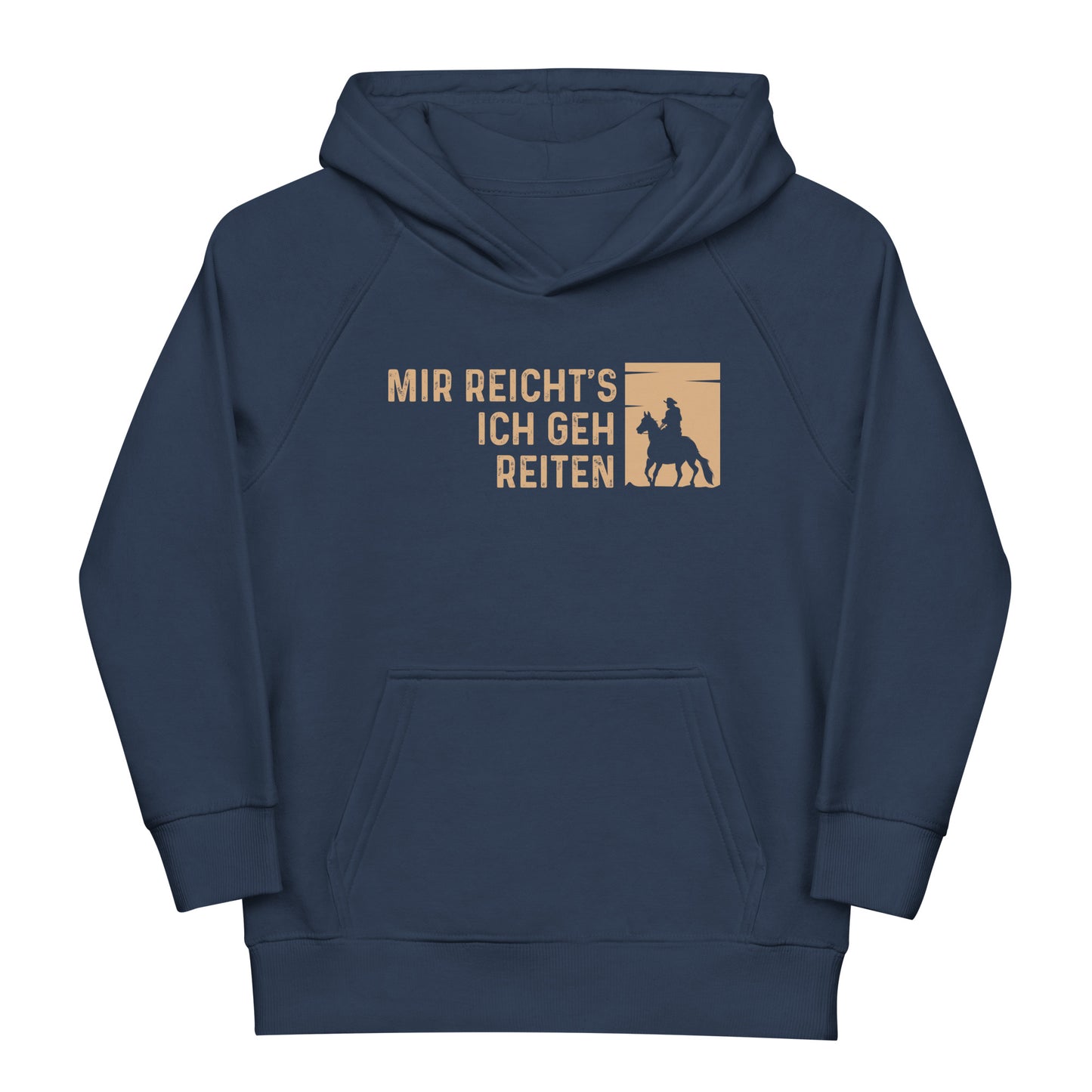 Coole Kinder-Hoodies: 'Mir reicht's! Ich geh jetzt reiten!' – Statement-Style für kleine Abenteurer