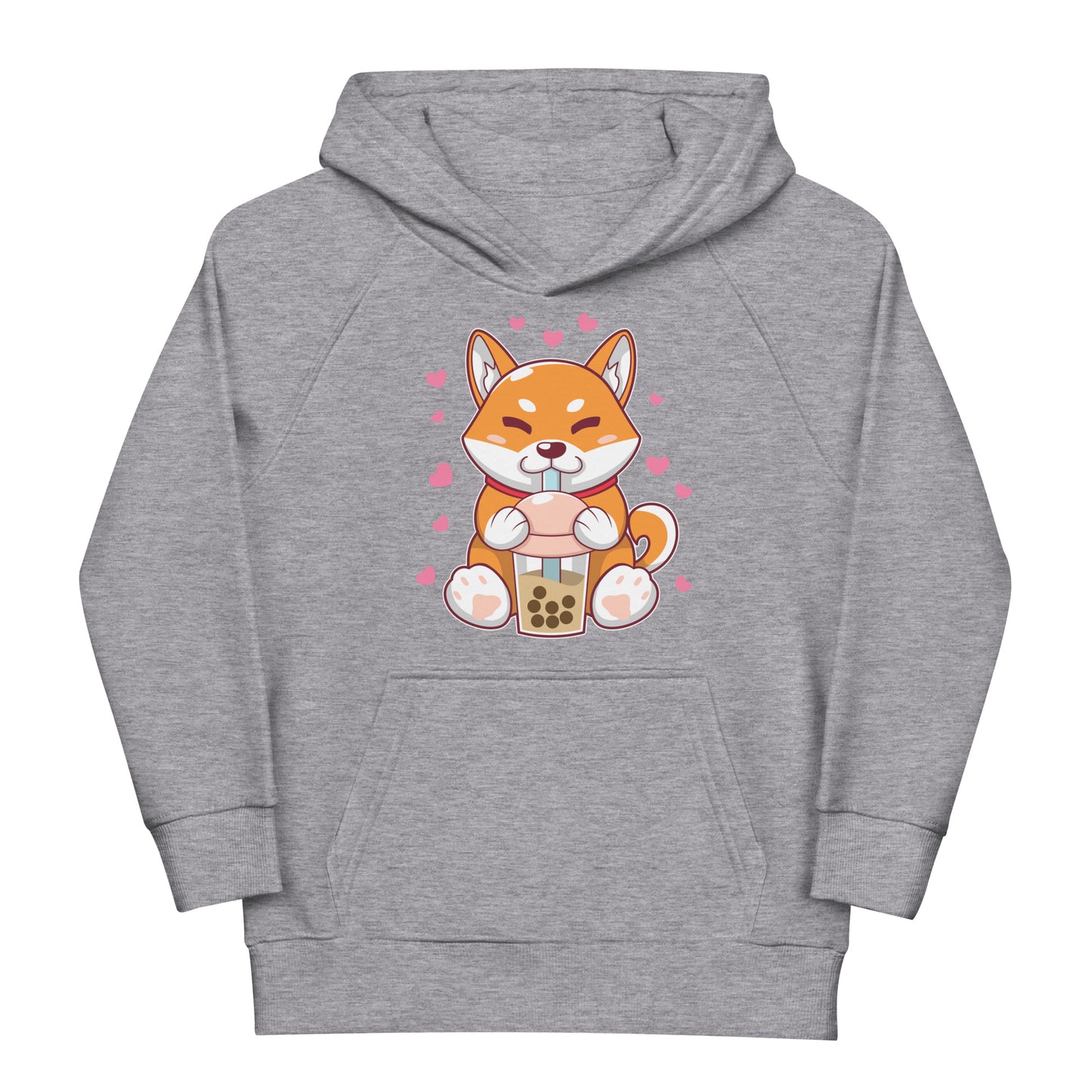 Shiba Inu. Comic Hund Style Hoodie | Kapuzenpullover