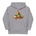 Lustiger Fuchs als Leseratte Hoodie | Kapuzenpullover