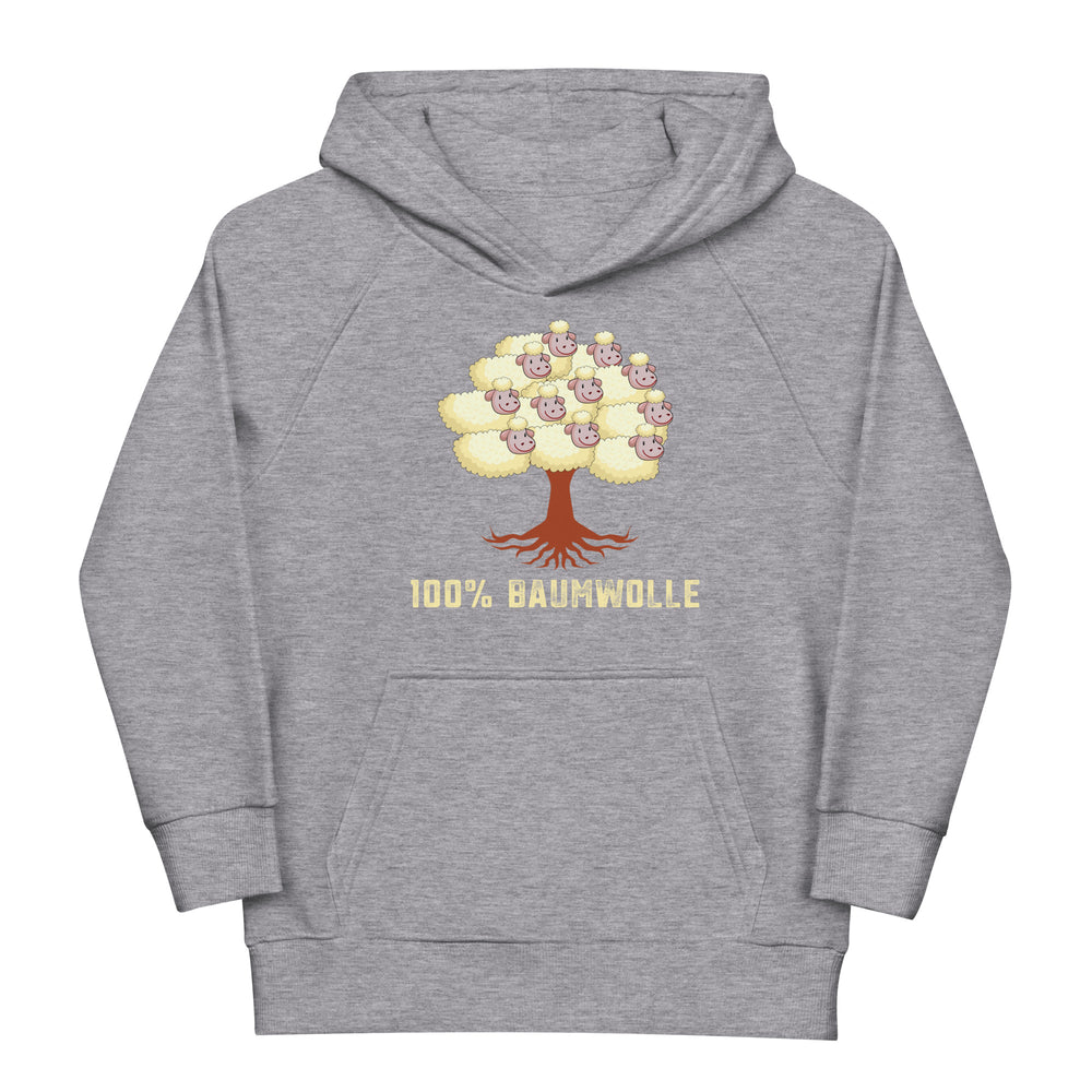 100% Baumwolle - Funny Schafe auf dem Baum Hoodie