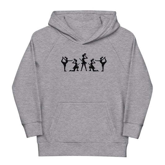 Mit unserem 'Cheeleding Multi Logo Cheer - Cheerleading' Hoodie für Kinder stilvoll durchstarten!