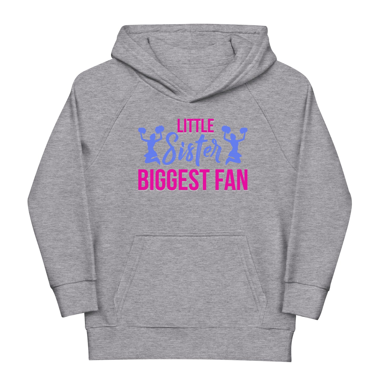 Little Sister, Biggest Fan Hoodie – Spaß im Cheerleading-Stil!