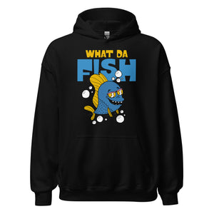 Lustiger Angler-Hoodie - "Was der Fisch!" - Jetzt bestellen!