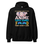 Anime, Videogames & Food! Hoodie | Stylischer Kapuzenpullover für Anime-Fans