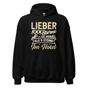 Lieber 1000 Sterne Hoodie | Outdoor-Kapuzenpullover für Naturliebhaber