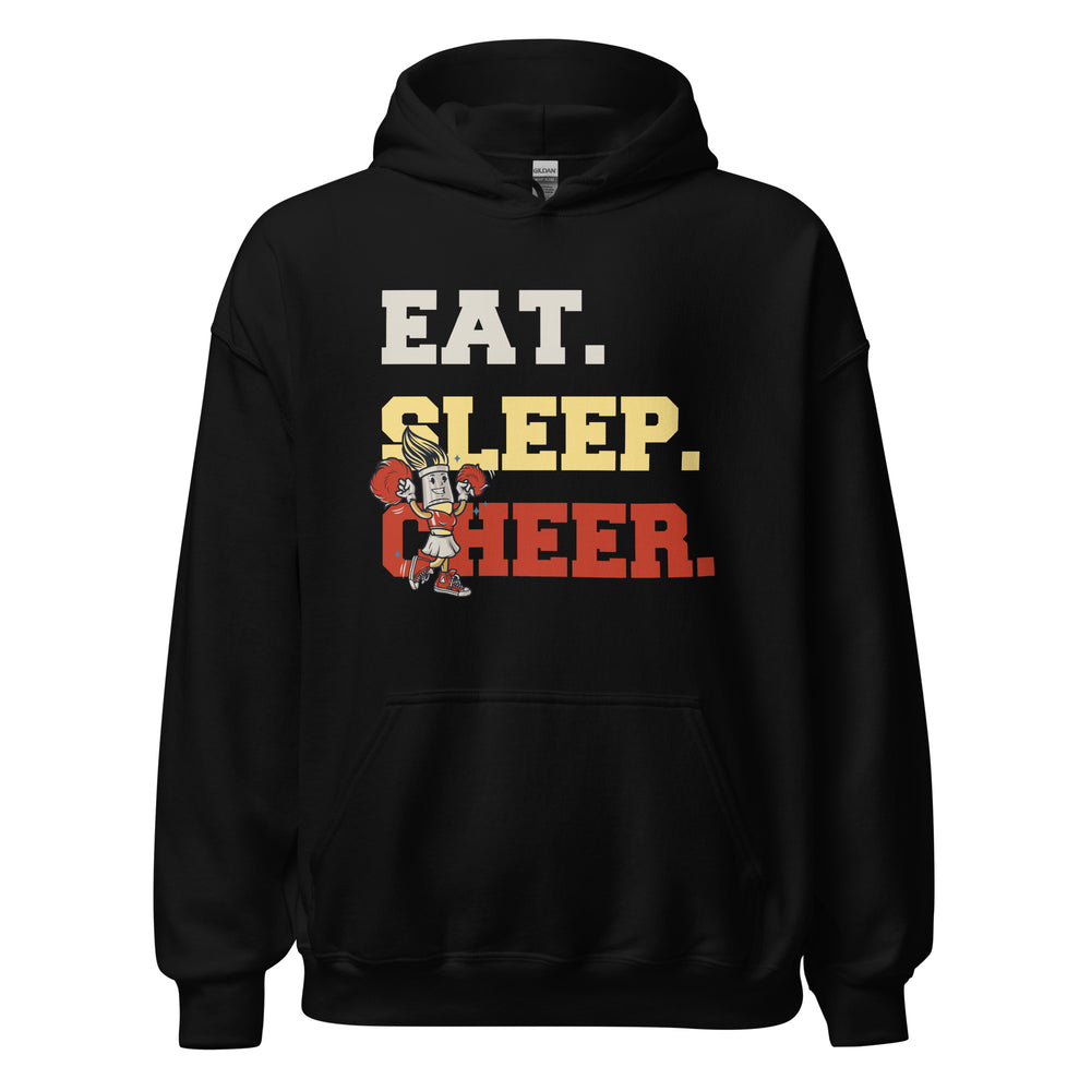 Eat Sleep CHEER Hoodie - Immer Cheerleading Kapuzenpullover