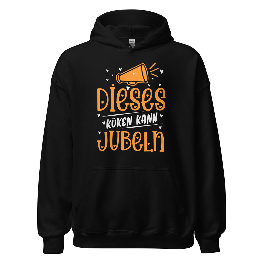 Dieses Küken kann Jubeln Hoodie - Trendiger Kapuzenpullover für Cheerleader