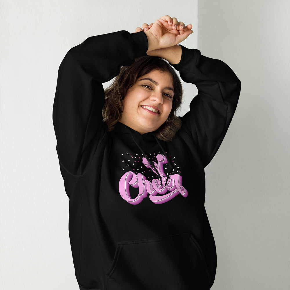 Cheer Pink Style Hoodie - Stylischer Kapuzenpullover für Cheerleader