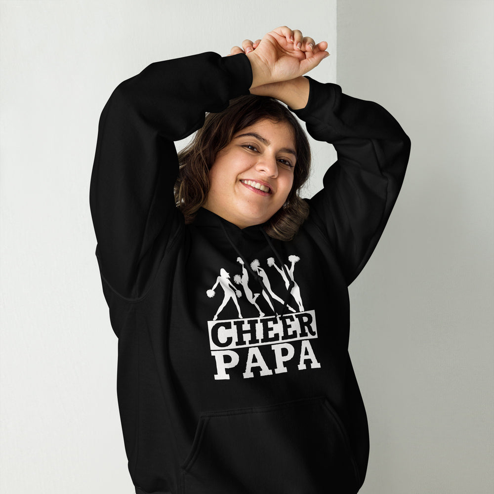 Cheer Papa Hoodie - Stolzer Kapuzenpullover für Cheer-Papas