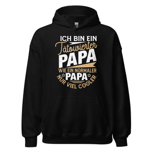 Tattoo Papa Hoodie - Cooler Kapuzenpullover für stolze Väter