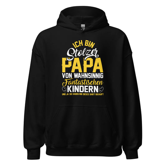 Stolzer Papa Hoodie - Für fantastische Kinder