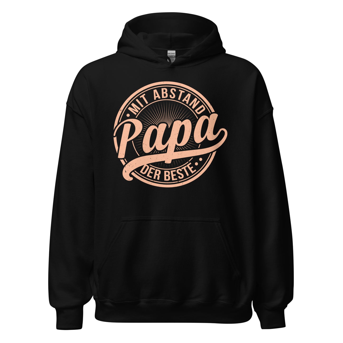 Mit Abstand der beste Papa Hoodie | Lustiger Spruch Kapuzenpullover